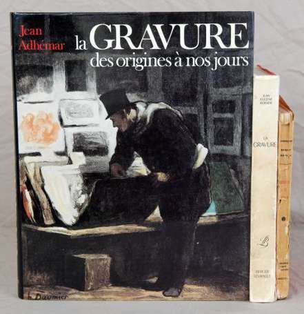 Gravure ADHÉMAR Jean La Gravure des origines à nos jours Paris