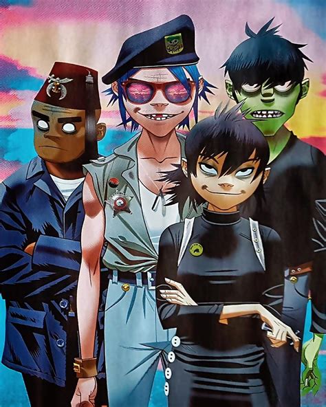 Gorillaz Gorillaz Gorillaz Art Jamie Hewlett