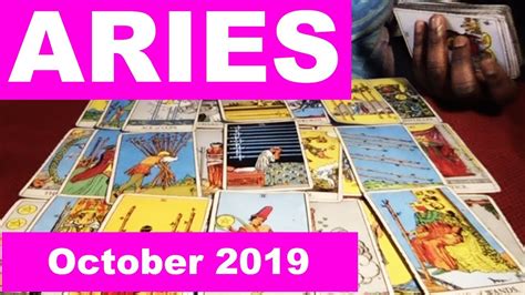 Aries October 2019 Horoscope Psychic Tarot Reading