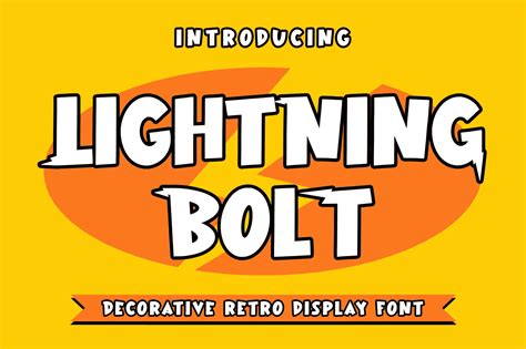 Best Lightning Fonts For Electric Designs Just Creative