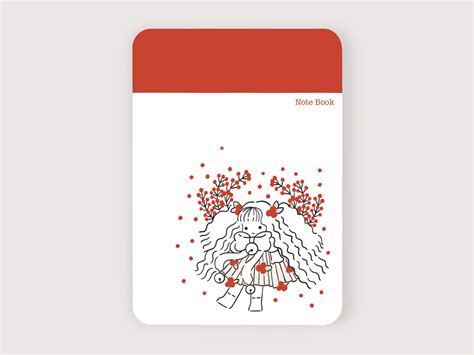 Note book cover design by Lauren Lee on Dribbble