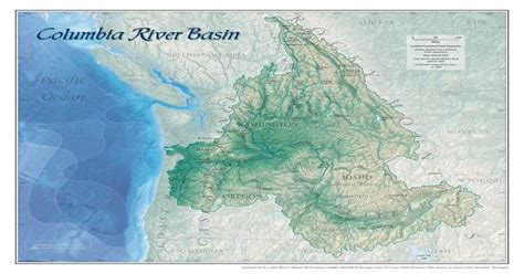 Map of the Columbia River Basin [1600x1280] : MapPorn