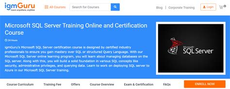 10 Best Microsoft SQL Training Courses 2024