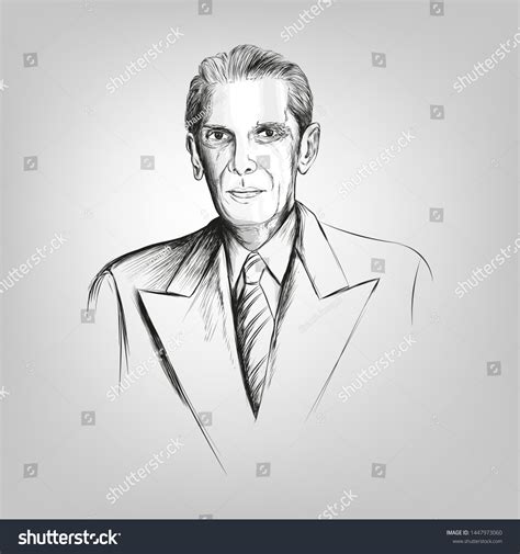 Quaideazam Muhammad Ali Jinnah 25th December Stock Vector Royalty Free 1447973060