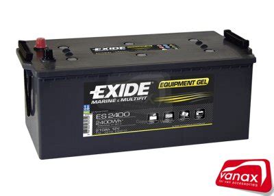 Exide Gel 210Ah ES2400 Deep Cycle Gel Battery