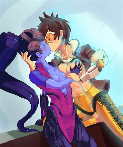 Tracer X Widowmaker By NsfwLolipop Hentai Foundry