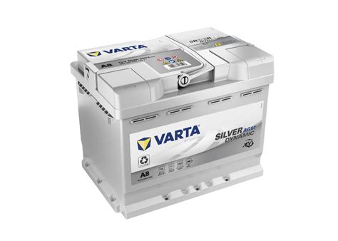 Varta A8 AGM-Startbatteri 12V 60Ah 680A/EN