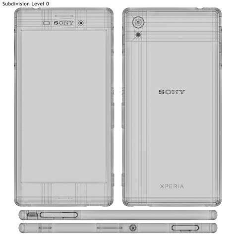 Sony Xperia M4 Aqua All Colors 3D Model $49 - .3ds .fbx .obj .max - Free3D