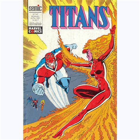 Titans N° 147 Les Nouveaux Mutants Sur Bd Pffr