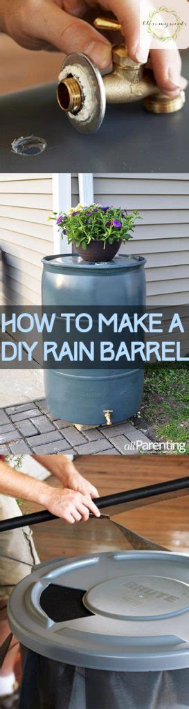 How To Make A DIY Rain Barrel ~ Bless My Weeds