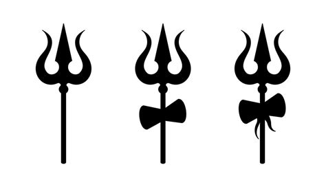 Lord Shiva Trishul Clipart