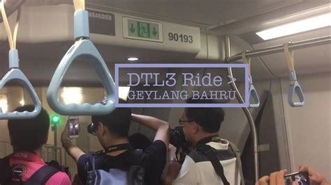 Sbst Dtl3 Peek Set 9019 From Fort Canning To Geylang Bahru