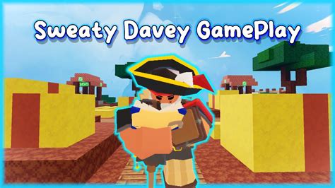 Sweaty Roblox Bedwars Davey Gameplay Youtube