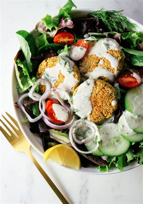 Vegan Quinoa Tabouli Baked Falafels With Tahini Sauce Aviva Romm Md