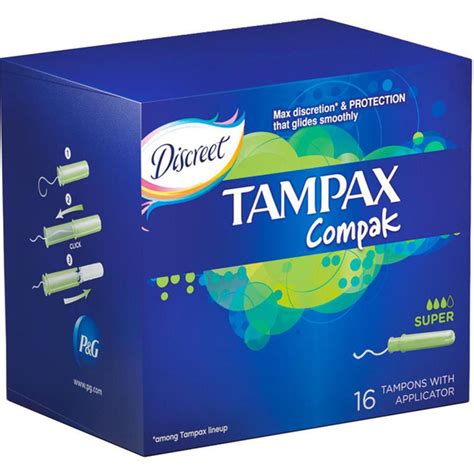 ROZETKA | Тампони Tampax Compak Super з аплікатором 16 шт ...