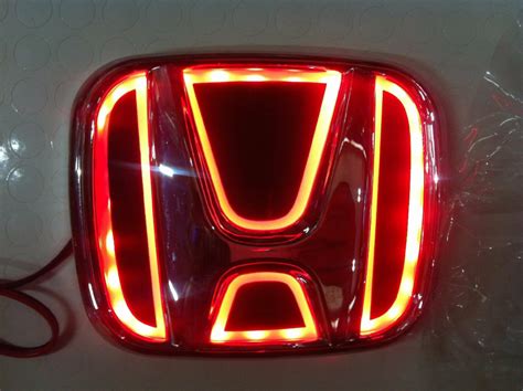 Here We Have Our Honda 5d Led Illuminated Car Badge Light Emblems These