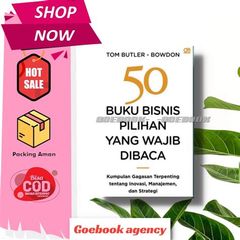 Jual 50 Buku Bisnis Pilihan Yang Wajib Dibaca Tom Butler Browdon