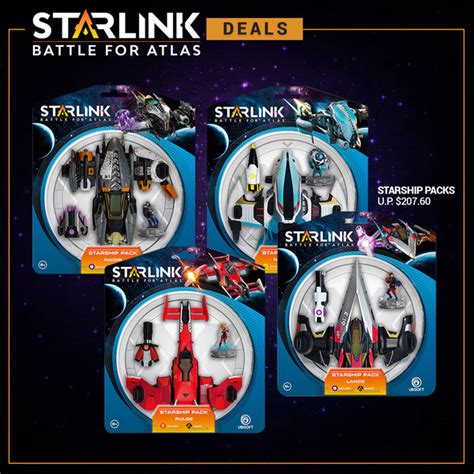 Qisahn.com - For all your gaming needs - Starlink 4 Ships Bundle