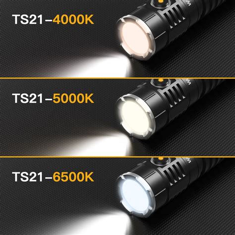 【Discontinue】Wurkkos TS21 Triple LEDs 3500lm USB C Rechargeable ...