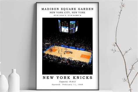 Knicks Madison Square Garden - Etsy