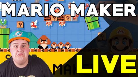 Super Mario Maker Livestream Youtube