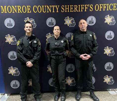 New corrections officers join Monroe County Sheriff's Office