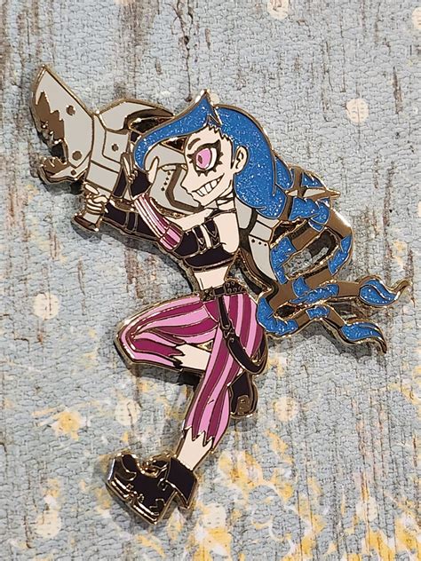 Jinx Arcane 2 League Of Legends Enamel Pin Season 1 Etsy