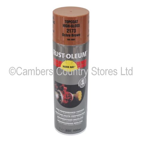 NEW Rustoleum Hard Hat Quality Top Coat Aerosol Spray Paint 500ml All