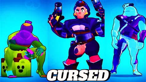 CursedNEW NUDE BRAWLERS Giga Spike Giga Squeak Giga Colt BRAWL STARS YouTube
