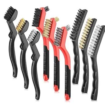 Ensemble De Brosses M Talliques En Acier Inoxydable Brosses Pour