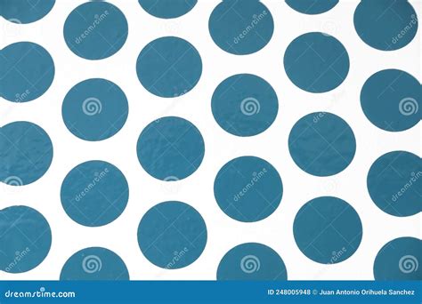 White Background With Blue Circles Stock Illustration Illustration Of