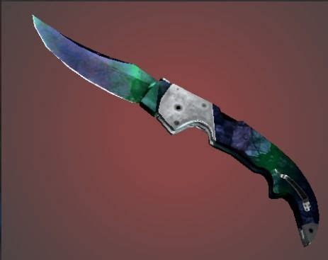 Cs Csgo Falchion Knife Gamma Doppler Phase Video Gaming Gaming