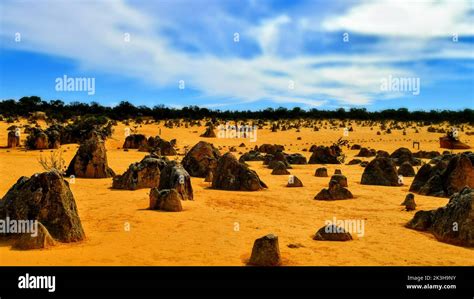 The Pinnacles - Australia Stock Photo - Alamy