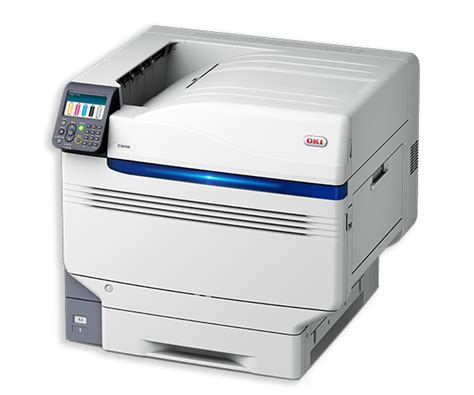 Oki C Color Laser Printer With White Toner