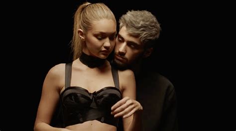 Zayn Malik And Gigi Hadid 8 Times They Almost Kiss In Pillowtalk Music Video