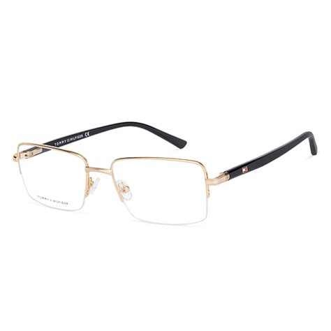 Buy Tommy Hilfiger TH1041 Large (Size-55) Gold Black C1 Unisex Eyeglasses