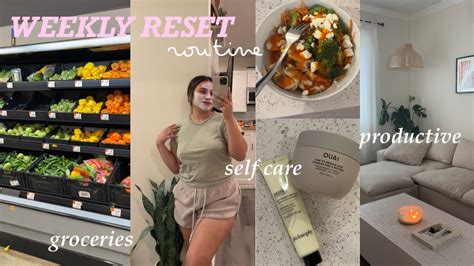 Vlog☕️ Weekly Reset Routine ♡ How I Prepare For A Productive Week