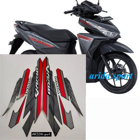 Jual Striping Stiker Lis Body Honda Vario Techno 125 Led Fi 2017 2018