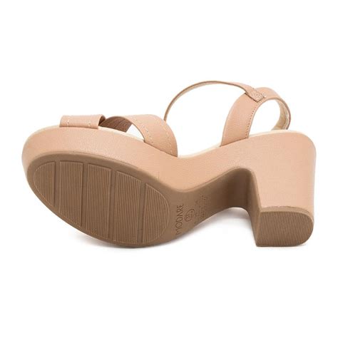 Sandália Feminina Modare Ultraconforto Nude Zuazen Preço e Qualidade