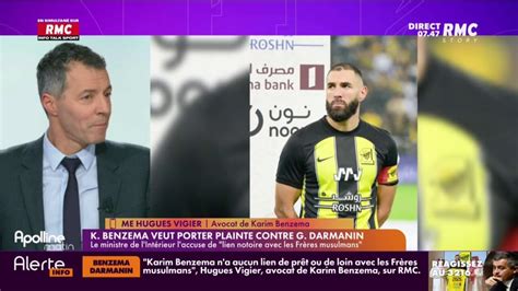 Me Vigier Avocat De Karim Benzema Je Vais Porter Plainte Contre