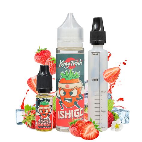 E liquide Ishigo 70ml Kung Fruits Cloud Vapor Goût fraise A L