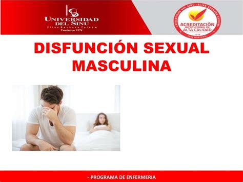 Disfuncion Sexual Masculina Ppt