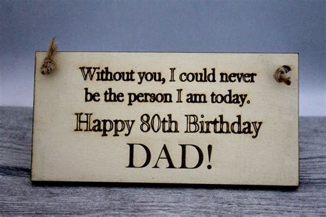 80th Birthday Wishes For Dad