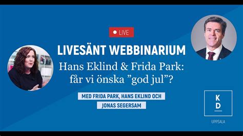 Webbinarium Får vi önska god jul YouTube