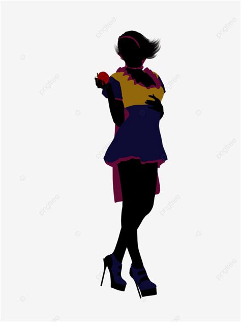 Snow White Silhouette Bashful Art Magic Mirror Snow White Png