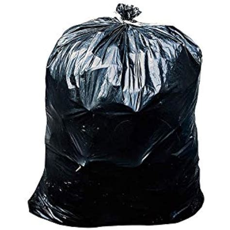 Toughbag 33 Gallon Durable Black Trash Bags 12 Mil Garbage Bag X 39