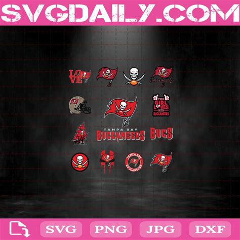 Tampa Bay Buccaneers Svg, Tampa Bay Buccaneers Logo Nfl Svg, Buccaneers ...