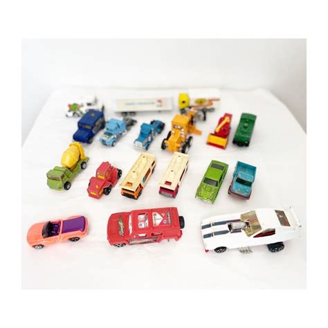 Toys Mix Lot Of Pics Hot Wheels Shinsei Matchbox Cars Trucks And More Poshmark