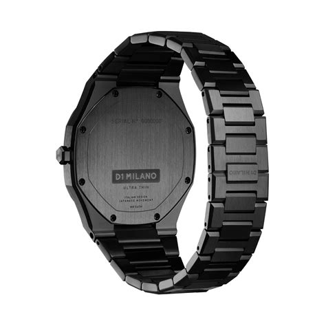 D1 Milano Ultrathin Dlc Dial Watch Uncrate Supply