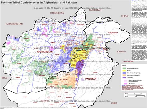 Pashtun Map